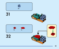 LEGO 40611 instructions page 31 – build guide
