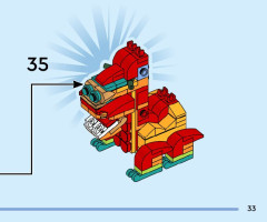 LEGO 40611 instructions page 33 – build guide