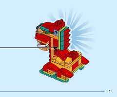 LEGO 40611 instructions page 35 – build guide
