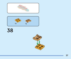 LEGO 40611 instructions page 37 – build guide