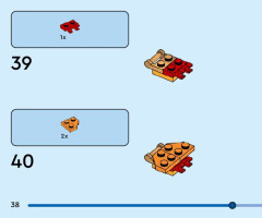 LEGO 40611 instructions page 38 – build guide