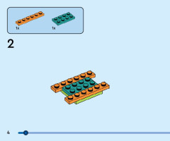 LEGO 40611 instructions page 4 – build guide