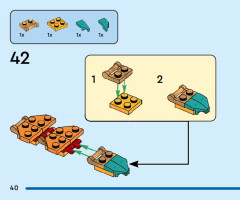 LEGO 40611 instructions page 40 – build guide