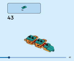 LEGO 40611 instructions page 41 – build guide