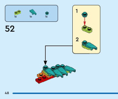 LEGO 40611 instructions page 48 – build guide