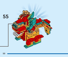 LEGO 40611 instructions page 50 – build guide