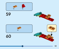 LEGO 40611 instructions page 53 – build guide