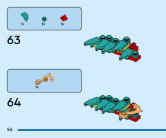 LEGO 40611 instructions page 56 – build guide