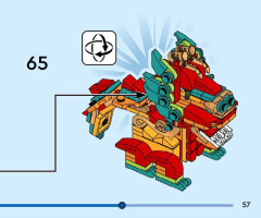 LEGO 40611 instructions page 57 – build guide