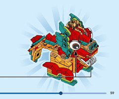 LEGO 40611 instructions page 59 – build guide