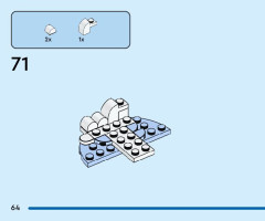 LEGO 40611 instructions page 64 – build guide