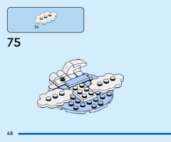 LEGO 40611 instructions page 68 – build guide