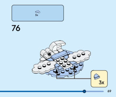 LEGO 40611 instructions page 69 – build guide