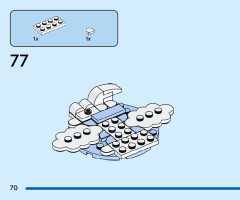 LEGO 40611 instructions page 70 – build guide