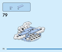 LEGO 40611 instructions page 72 – build guide