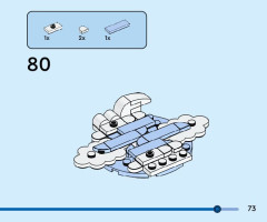 LEGO 40611 instructions page 73 – build guide
