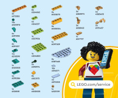 LEGO 40611 instructions page 79 – build guide