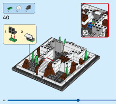 LEGO 40613 instructions page 40 – build guide