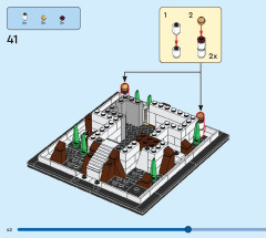 LEGO 40613 instructions page 42 – build guide