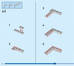LEGO 40613 instructions page 44 – build guide