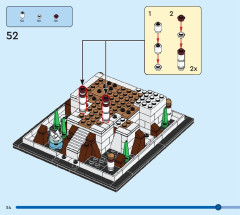 LEGO 40613 instructions page 54 – build guide