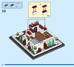 LEGO 40613 instructions page 60 – build guide