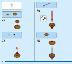 LEGO 40613 instructions page 72 – build guide