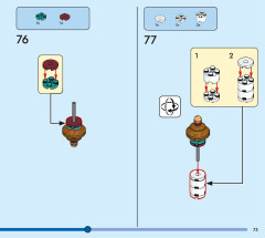 LEGO 40613 instructions page 73 – build guide