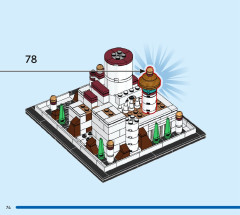 LEGO 40613 instructions page 74 – build guide