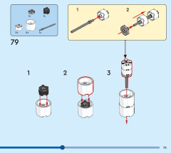 LEGO 40613 instructions page 75 – build guide