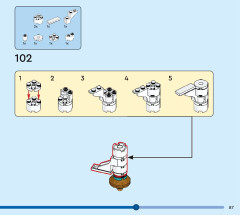 LEGO 40613 instructions page 87 – build guide