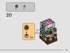 LEGO 40615 instructions page 19 – build guide