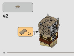 LEGO 40615 instructions page 42 – build guide