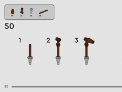 LEGO 40615 instructions page 50 – build guide