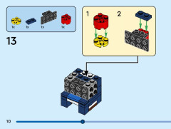 LEGO 40616 instructions page 10 – build guide