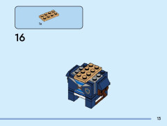 LEGO 40616 instructions page 13 – build guide