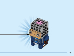 LEGO 40616 instructions page 19 – build guide