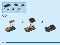 LEGO 40616 instructions page 20 – build guide