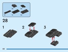 LEGO 40616 instructions page 28 – build guide