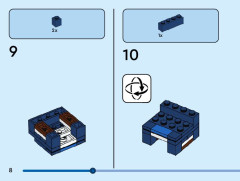 LEGO 40616 instructions page 8 – build guide