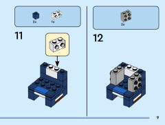 LEGO 40616 instructions page 9 – build guide