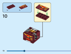 LEGO 40616 instructions page 10 – build guide