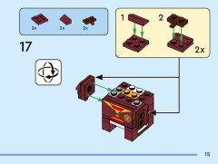 LEGO 40616 instructions page 15 – build guide