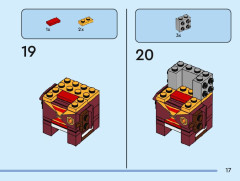 LEGO 40616 instructions page 17 – build guide