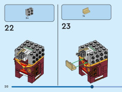 LEGO 40616 instructions page 20 – build guide