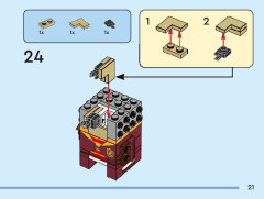 LEGO 40616 instructions page 21 – build guide