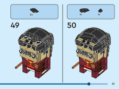 LEGO 40616 instructions page 41 – build guide