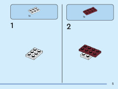 LEGO 40616 instructions page 5 – build guide