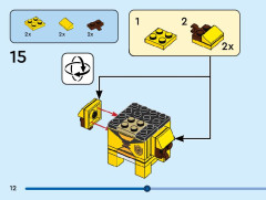 LEGO 40617 instructions page 12 – build guide