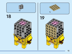 LEGO 40617 instructions page 15 – build guide